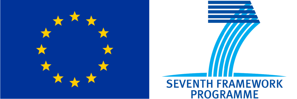 EU flag and seventh framework logo